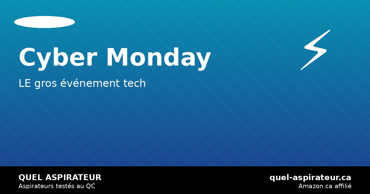 Cyber Monday 2026: les meilleurs deals aspirateurs et robots — quel-aspirateur
